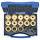 Klauke set krimpovacích matric, 6-300 mm² D 22 v kufru, 13 ks, série K22