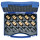 Klauke set krimpovacích matric, 6-150 mm² HR 4 v kufru, 10 ks, série K4