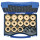 Klauke set krimpovacích matric, 6-300 mm² R22 v kufru, 13 ks, série K22