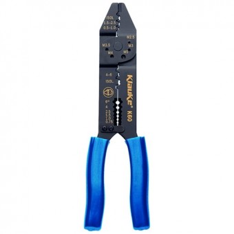 Klauke K 60 krimpovací nástroj pro neizolovaná kabelová oka a zásuvky 0,5 - 6 mm²