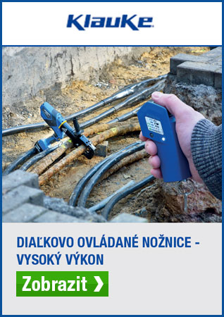 Klauke Strihání kabelů na dalku Klauke Strihání kabelů na dalku