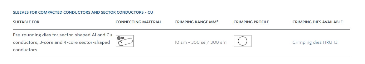Klauke PK 120 U hydraulická krimpovacia hlava, 10 - 400 mm²