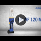 Klauke EK WF 120 ML Akumulátorový lis pro krimpování dutinek 6 - 120 mm²